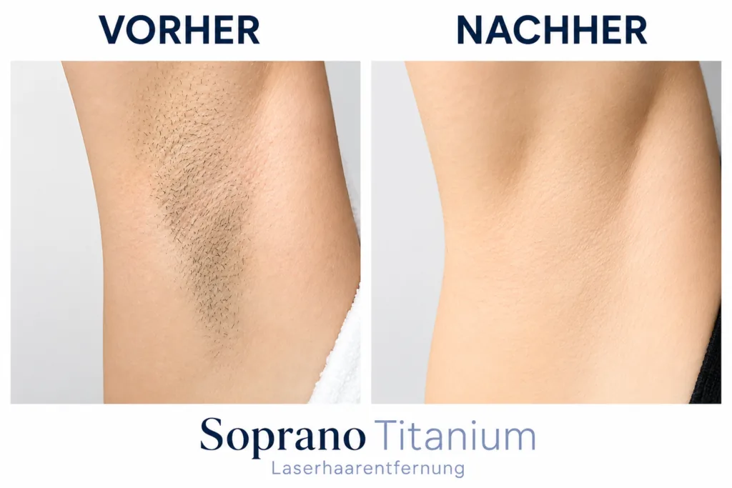 Soprano Titanium Laser-Technologie