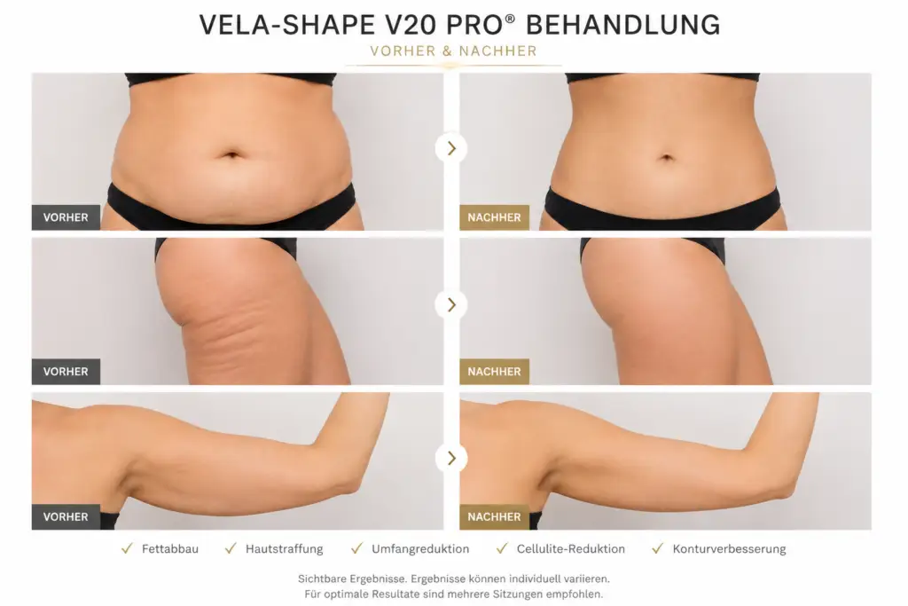 VelaShape vorher nachher