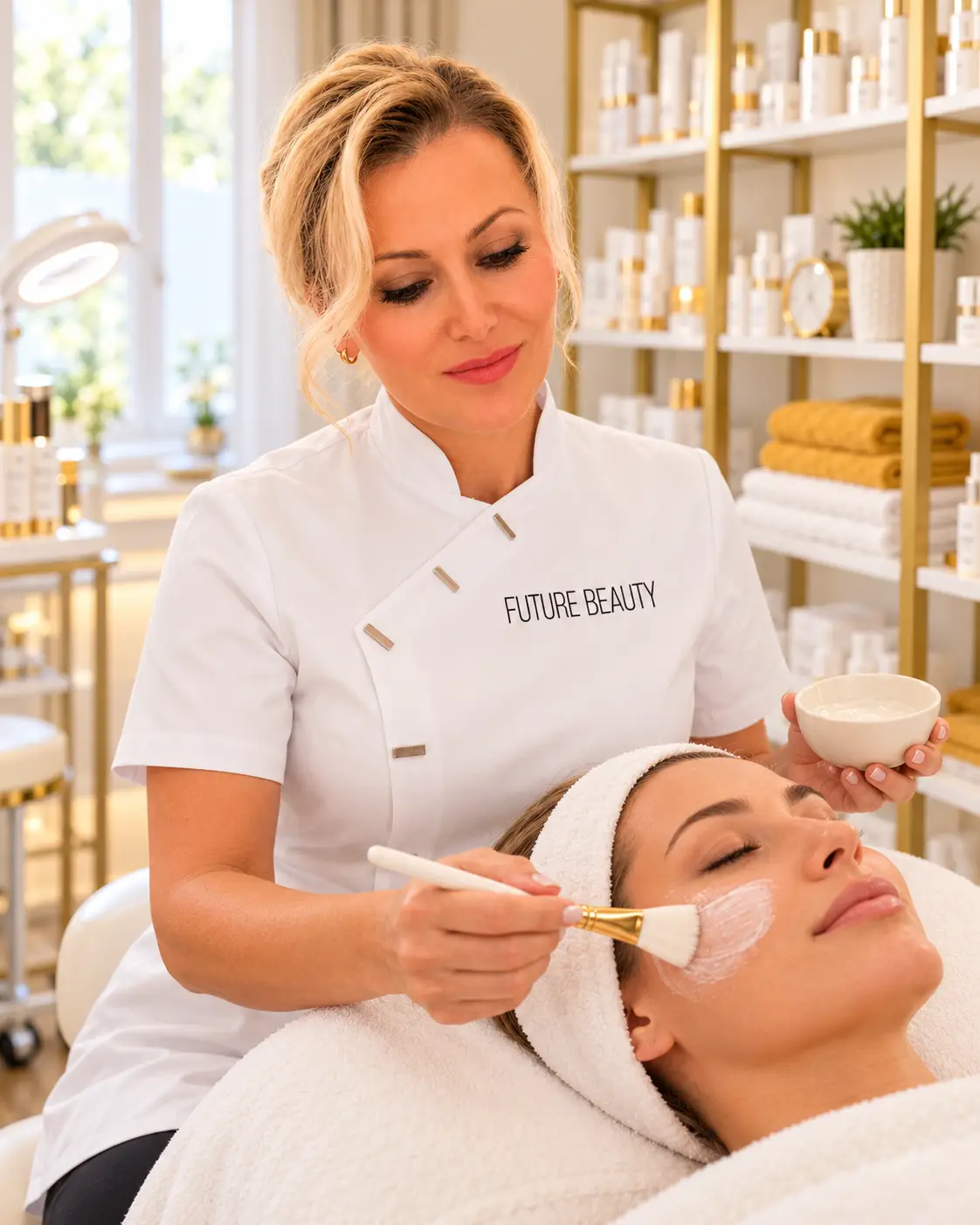 Gesichtsbehandlung bei Future Beauty in Rheinfelden